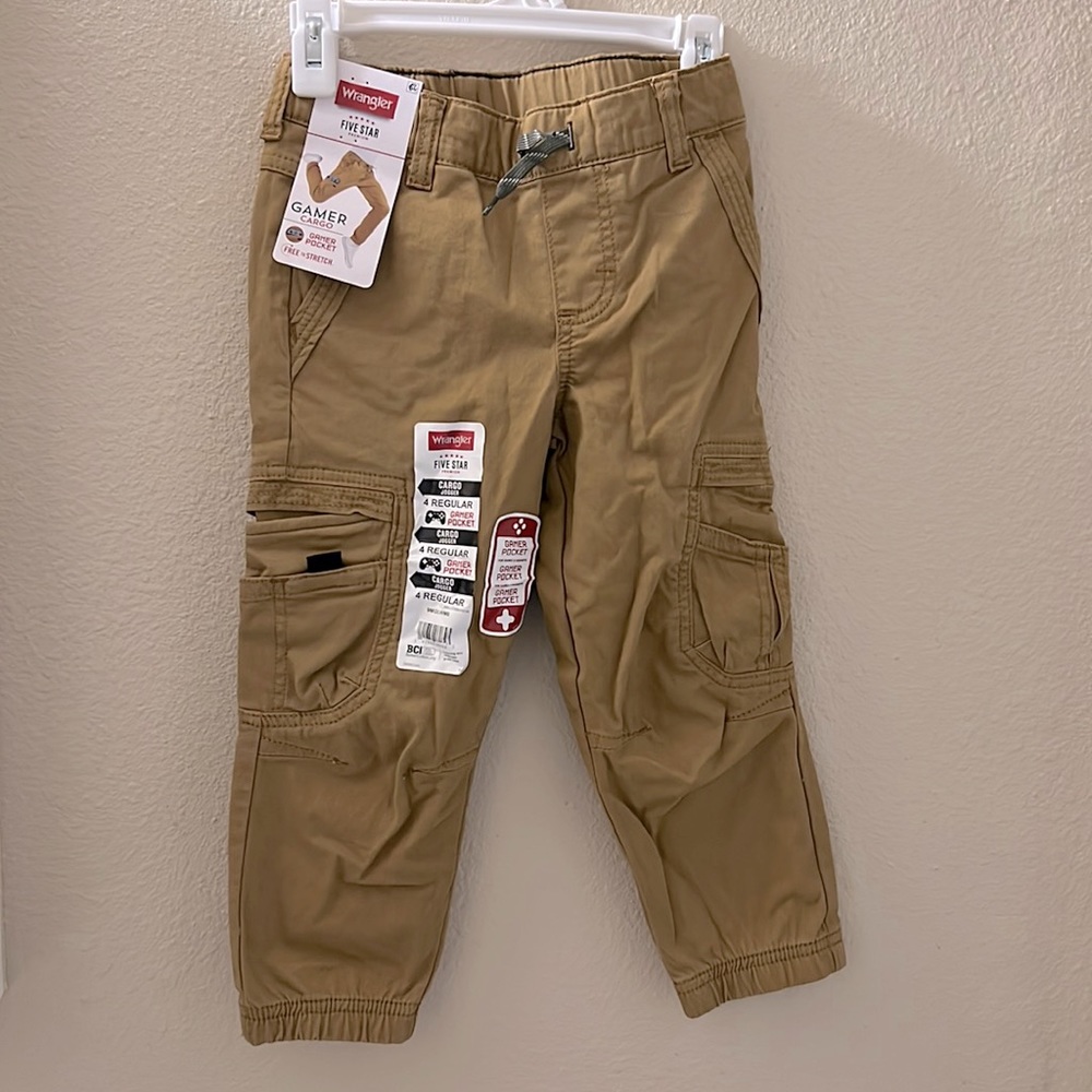 Wrangler Brown Cargo Pants (Boys)